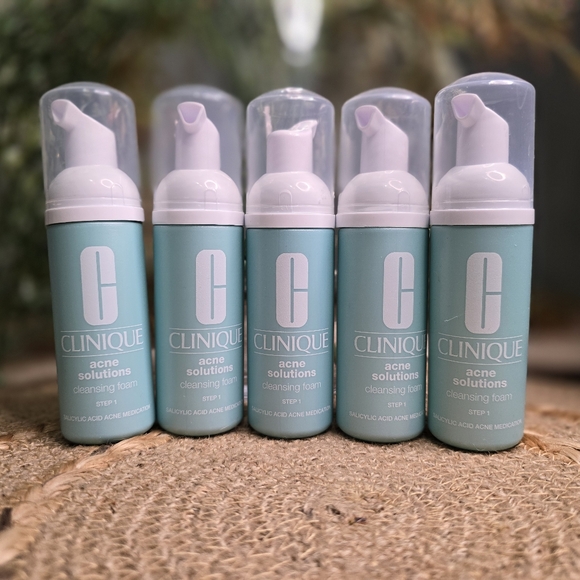 Clinique Other - 5 Clinique Acne solutions Cleansing foam